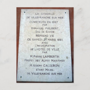 Postal señal de ciudadela