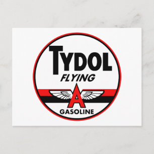 Postal Señal de cosecha Tydol Flying Gasoline
