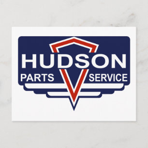Postal Señal de piezas de Hudson de época