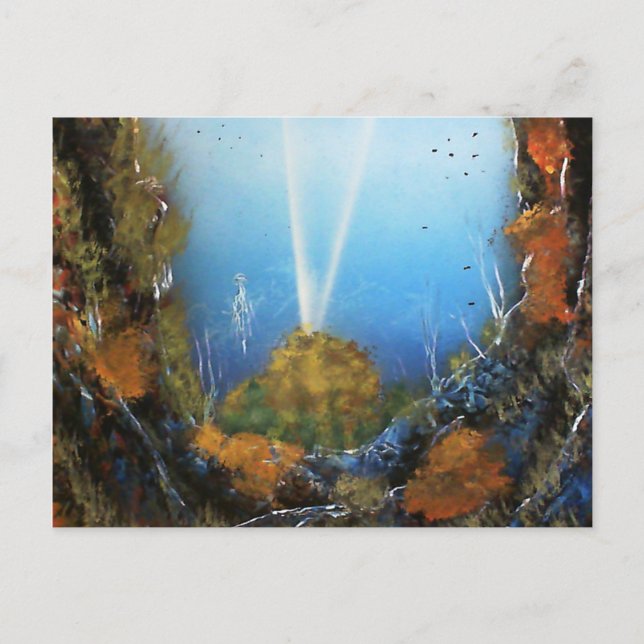 Postal Señal oceánica profunda (Anverso)