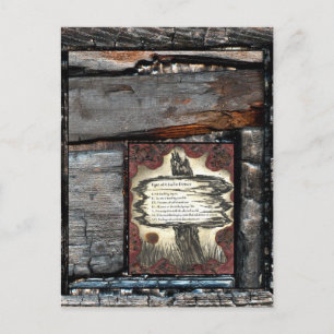 Postal Señales de un alma en angustia