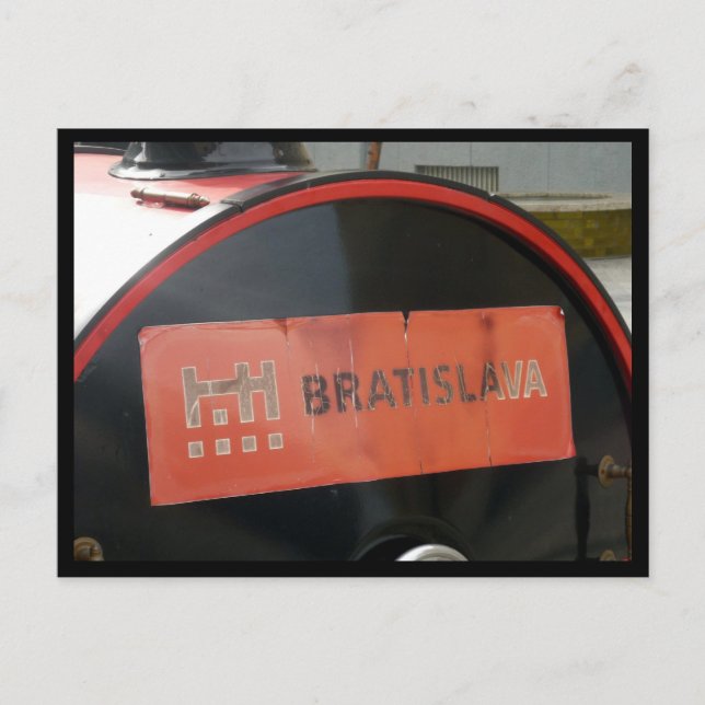 Postal señalización de bratislava (Anverso)