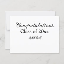 Sencillas felicitaciones por graduación mínima aña