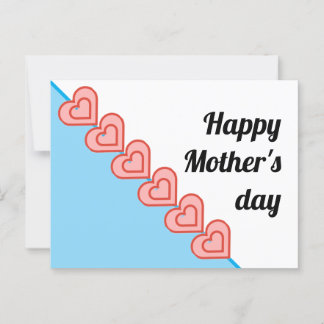 Postal Sencillo y hermoso con el corazón