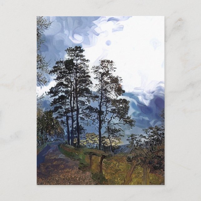 POSTAL SENDERISMO DE MONTAÑA (Anverso)