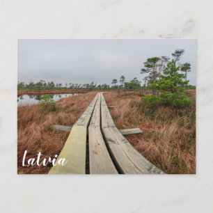 Postal Senderismo en el pantano