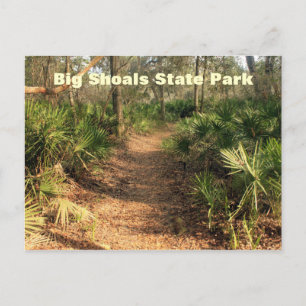 Postal Senderismo, Parque Estatal Big Shoals, Florida