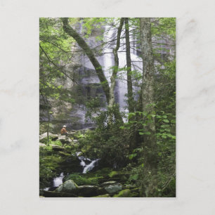 Postal Senderista admira Falls Branch Falls