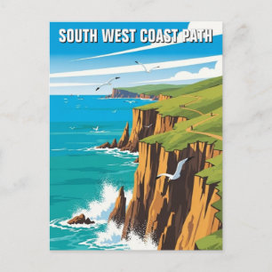 Postal Sendero Costero del Sudoeste de Inglaterra