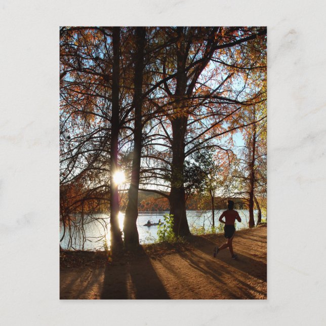 Postal Sendero de Carretera del Lago Ladybird - Austin, T (Anverso)