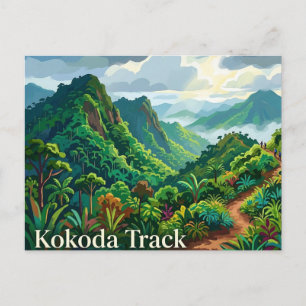 Postal Sendero de Kokoda Papúa Nueva Guinea