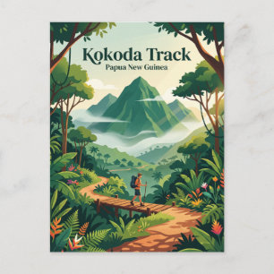 Postal Sendero de Kokoda Papúa Nueva Guinea
