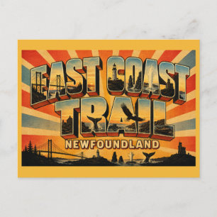 Postal Sendero de la Costa Este Newfoundland