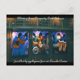 Postal Sendero de prosperidad Ashram Blesss