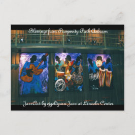 Postal Sendero de prosperidad Ashram Blesss