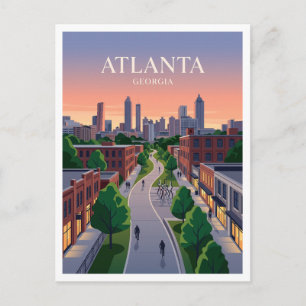 Postal Sendero del Atlanta BeltLine Eastside Georgia