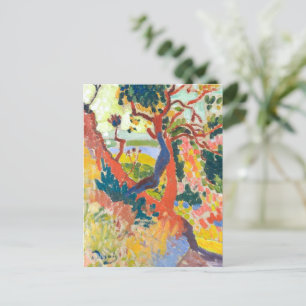 Postal Sendero hundido, L'Estaque   Andre Derain  