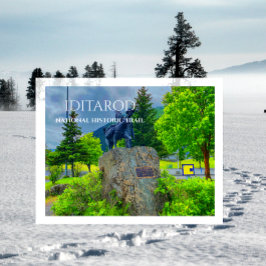 Postal Sendero Iditarod Millha Cero, Estatua de los Pione