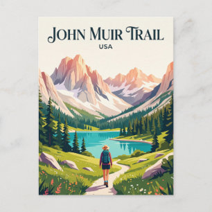 Postal Sendero John Muir USA