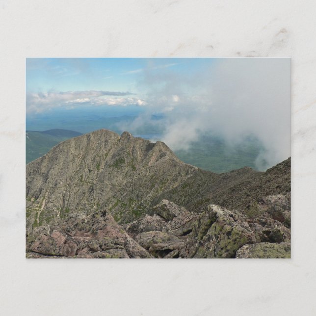 Postal Sendero Knife Edge, Baxter State Park, Maine (Anverso)