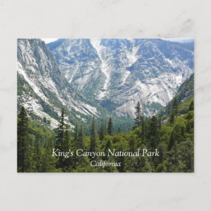 Postal Sendero Mist Falls, Parque Nacional King's Canyon,
