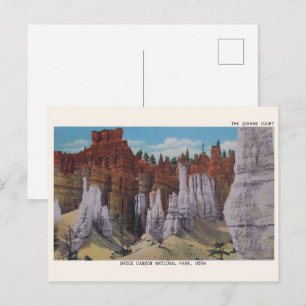 Postal Sendero Queens Garden - Regalos de Bryce Canyon ut