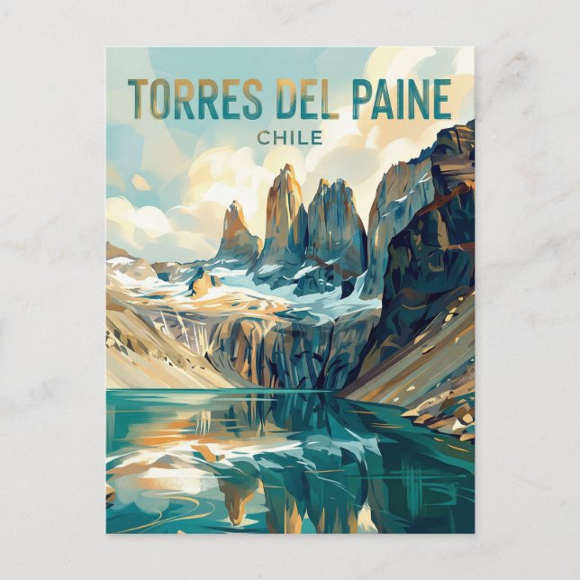 Postal Sendero W Chile (Anverso)