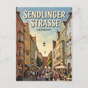 Postal Sendlinger Straße Múnich Alemania