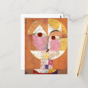 Postal Senecio por Paul Klee