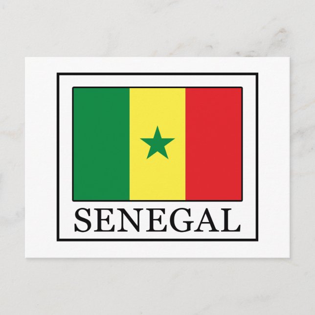 Postal Senegal (Anverso)