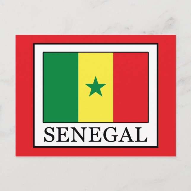 Postal Senegal (Anverso)