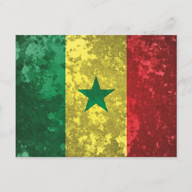Postal Senegal (Anverso)