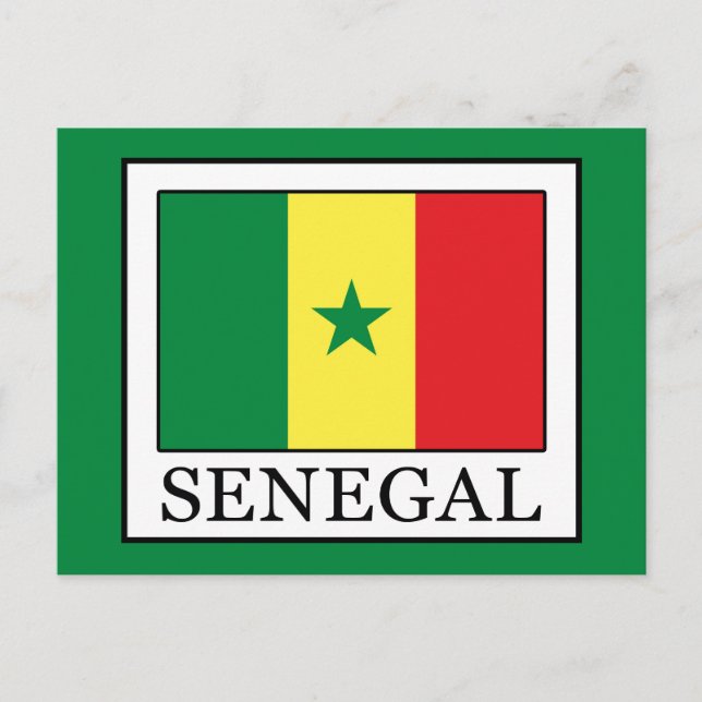 Postal Senegal (Anverso)