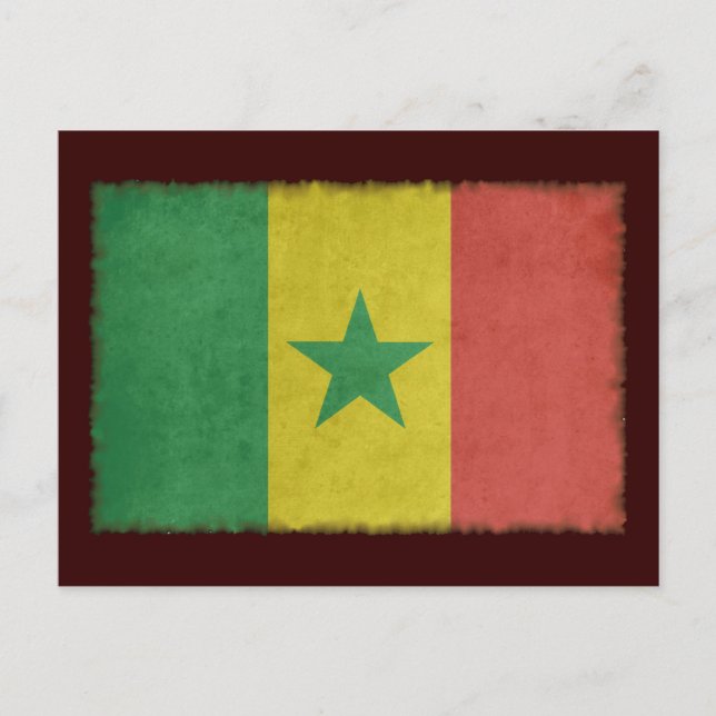 Postal Senegal vintage (Anverso)