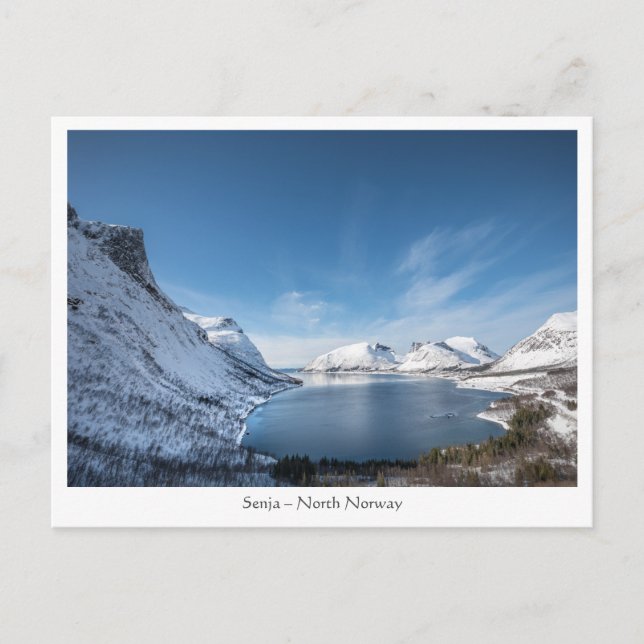 Postal Senja Noruega (Anverso)