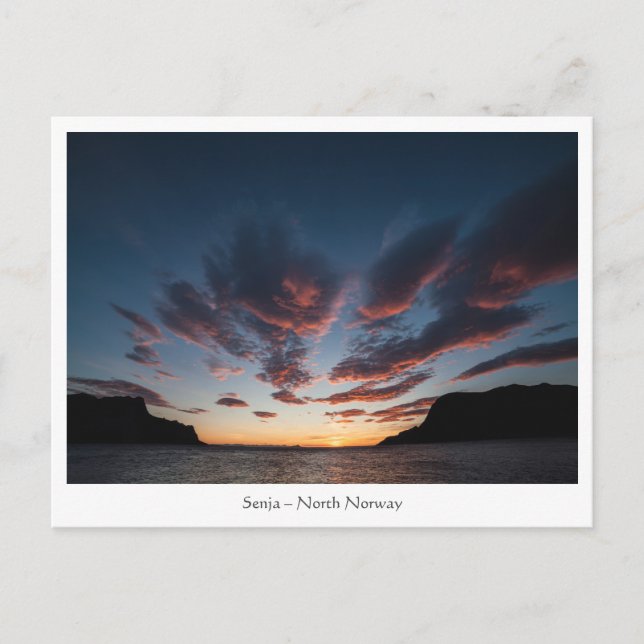 Postal Senja Noruega (Anverso)