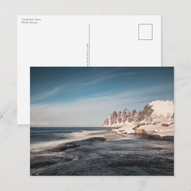 Postal Senja Noruega (Anverso / Reverso)