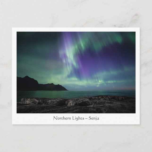 Postal Senja, Noruega septentrional (Anverso)