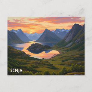 Postal Senja Noruega Viajes