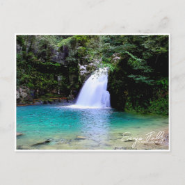 Postal Senju Falls (The Akame 48 waterfalls) ポストカード