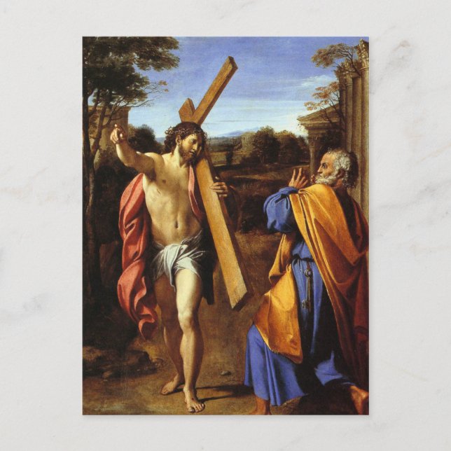 Postal 'Señor, ¿Adónde Vas?' (Anverso)