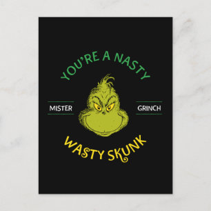 Postal Señor Grinch   Eres un Zorrillo Asqueroso