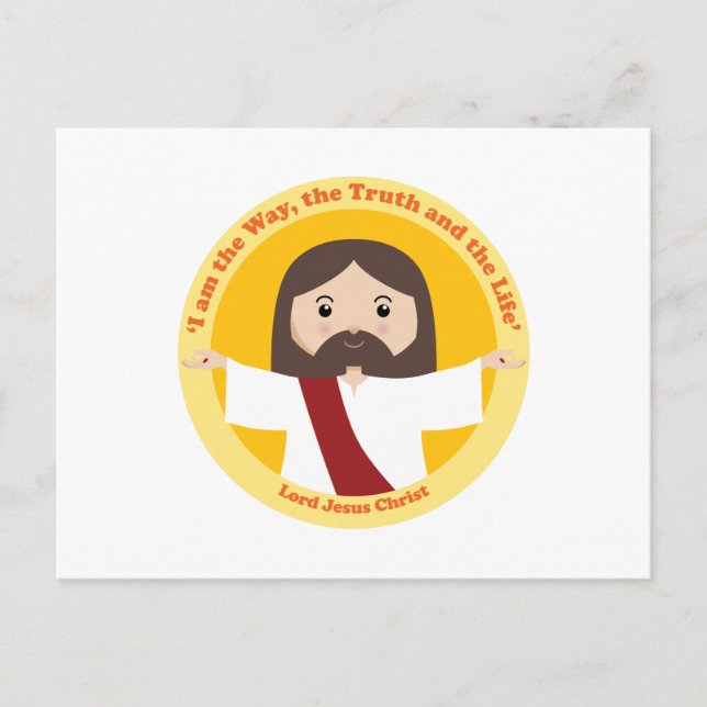 Postal Señor Jesucristo (Anverso)