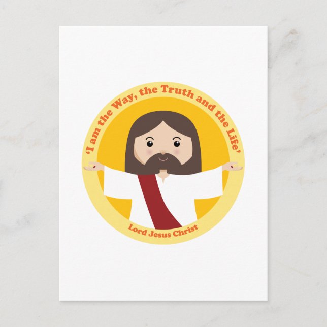 Postal Señor Jesucristo (Anverso)
