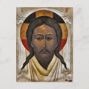 Postal Señor Pantocrátor de Todo Icono Ortodoxo Bizantino