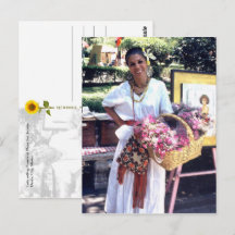 Señora de las Flores de la Plaza San Jacinto - Tar