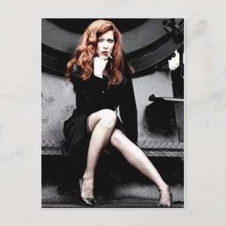 Postal Señora del Fumador