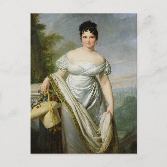 Postal Señora Tallien (Anverso)
