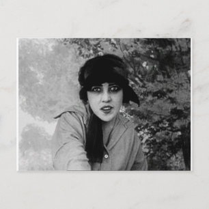 Postal señora vampiro