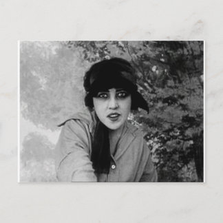 Postal señora vampiro